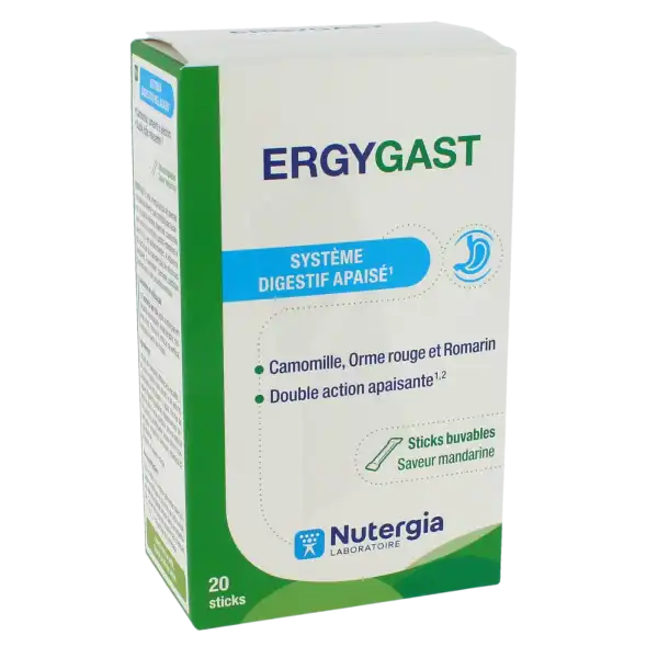 Ergygast Gel Buvable 20 Sticks