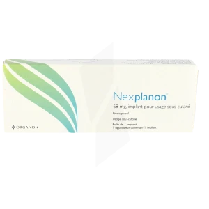 Nexplanon 68 Mg, Implant Pour Usage Sous-cutané