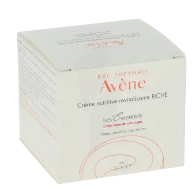 Avène - Soins Essentiels Visage - Crème Nutritive Revitalisante Riche, 50ml à  Perpignan
