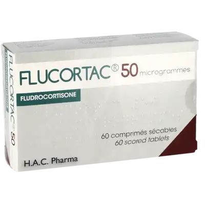 Flucortac 50 Microgrammes, Comprimé Sécable à CHENÔVE