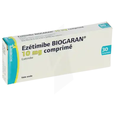 Ezetimibe Biogaran 10 Mg, Comprimé à Paris