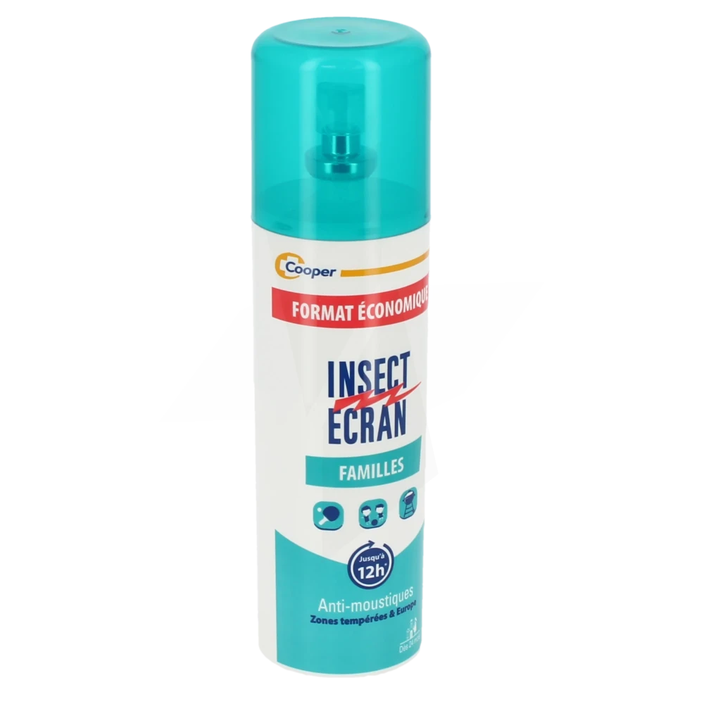 Insect Ecran Familles Lotion Répulsif Peau Spray/200ml