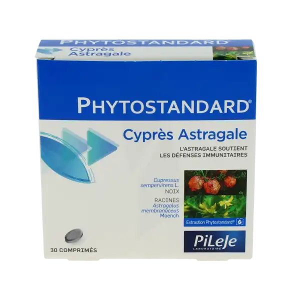 Pileje Phytostandard - Cyprès / Astragale 30 Comprimés