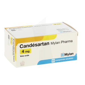 Candesartan Viatris 4 Mg, Comprimé Sécable