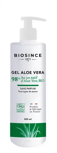 Biosince 1975 Gel Aloé Vera 98% Bio Sans Parfum 500ml