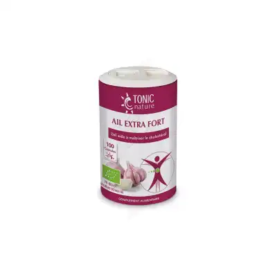 Tonic Nature Ail Extra Fort Capsules B/100 à Beaujeu-Saint-Vallier-Pierrejux-et-Quitteur