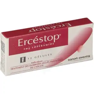 ERCESTOP 2 mg, gélule