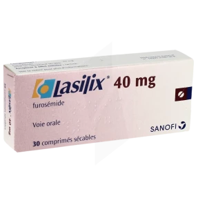 Lasilix 40 Mg, Comprimé Sécable