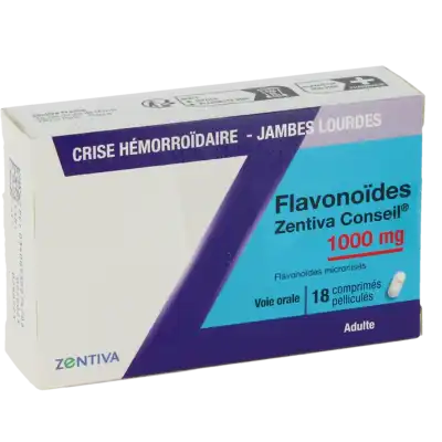 Flavonoides Zentiva Conseil 1000 Mg, Comprimé Pelliculé à Cherbourg-en-Cotentin