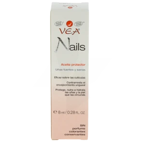 Vea Nails Huile Protectrice Ongles Et Cuticules T/8ml