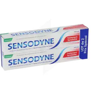 Sensodyne Pro Dentifrice Traitement Sensibilite 75ml X 2 à SAINT MARCEL