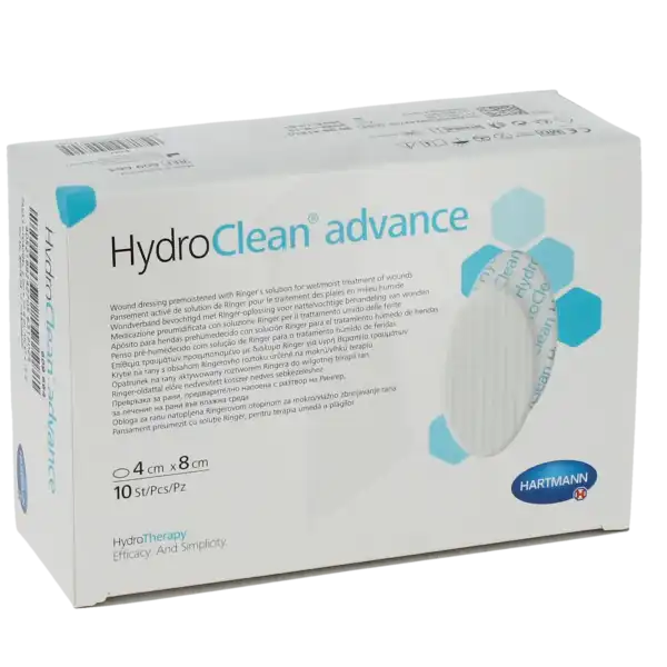 Hydroclean® Advance Pansement Irrigo-absorbant Ovale 4 X 8 Cm