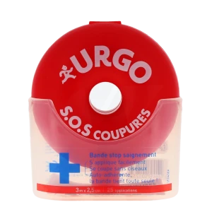 Urgo Sos Bande Coupures 2,5 Cm X 3m