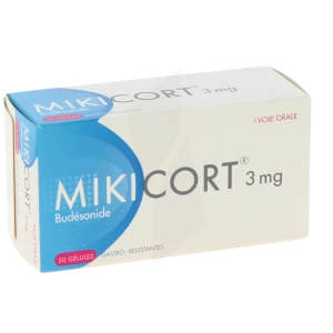 Mikicort 3 Mg, Gélule Gastro-résistante