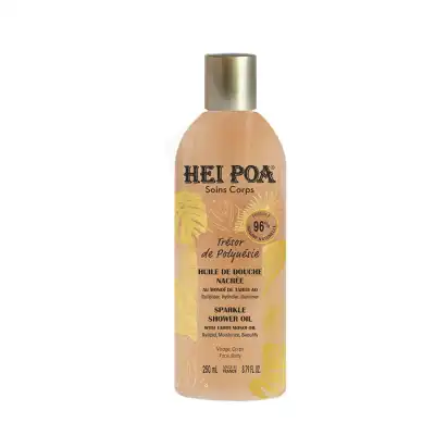 Hei Poa Monoi Ao Huile De Douche Nacrée Trésor De Polynésie Fl/250ml à SAINT-CYR-SUR-MER