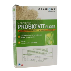 Granions Probio'vit Flore Gélule B/10