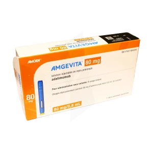 Amgevita 80 Mg, Solution Injectable En Stylo Prérempli (0,8 Ml)