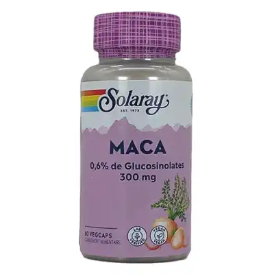 Solaray Maca 300mg Capsules végétales B/60