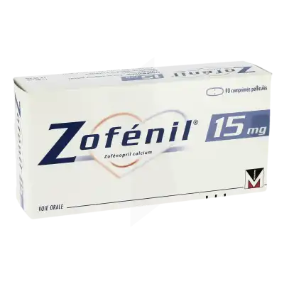 Zofenil 15 Mg, Comprimé Pelliculé à RUMILLY