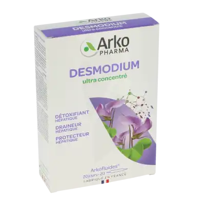 Arkofluide Bio Ultraextract Desmodium Solution Buvable 20 Ampoules/10ml à Saint-Brevin-les-Pins