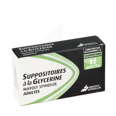 SUPPOSITOIRE A LA GLYCERINE MAYOLY SPINDLER ADULTES, suppositoire