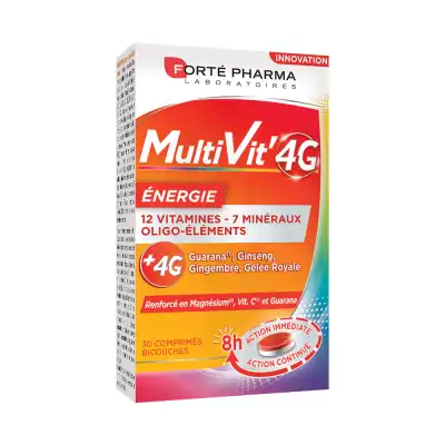 Multivit' 4g Energie Comprimés B/30 à MIRAMONT-DE-GUYENNE