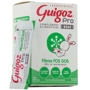 Guigoz Pro Fibres Fos Gos Poudre 20 Sachets/2,2g