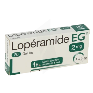 Loperamide Eg 2 Mg, Gélule