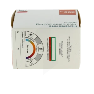 Fenofibrate Teva Sante 200 Mg, Gélule