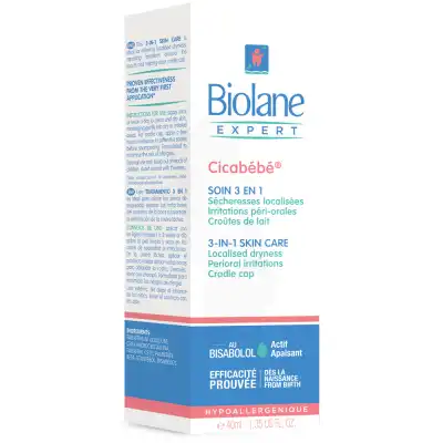 Biolane Expert Pro Cicabébé Crème Soins 3 En 1 T/40ml à Mérignac