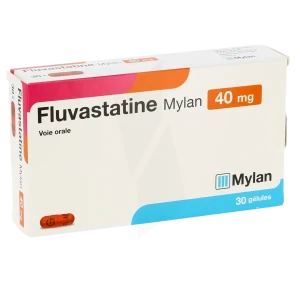 Fluvastatine Viatris 40 Mg, Gélule