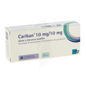 Cariban 10 Mg/10 Mg, Gélule à Libération Modifiée