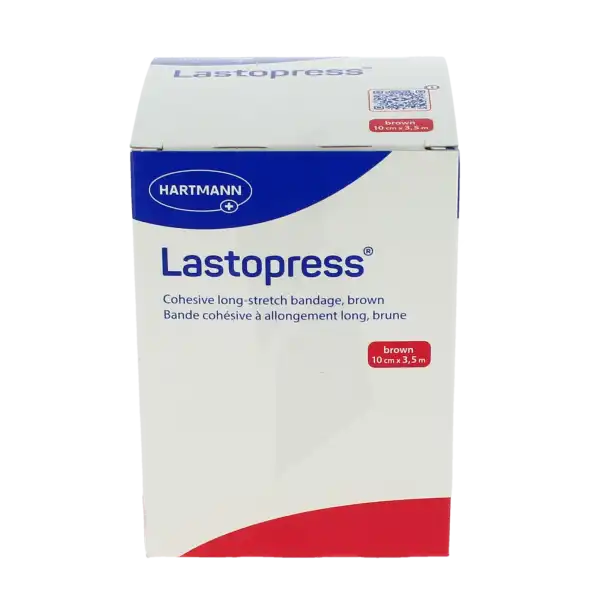 Lastopress® Bande De Compression Cohésive 10 Cm X 3,5 Mètres - Coloris Chair