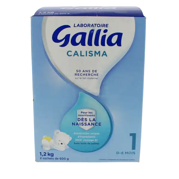 Gallia Calisma 1 Lait En Poudre 2 Sachets/600g