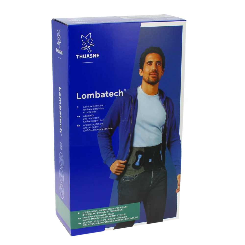 Thuasne Lombatech Ceinture Lombaire - Anthracite H21cm T4