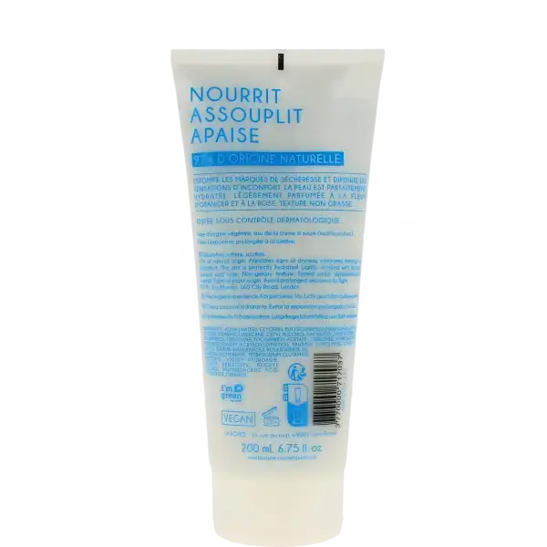 La Rosée Crème Corps Hydratante Tube De 200 Ml
