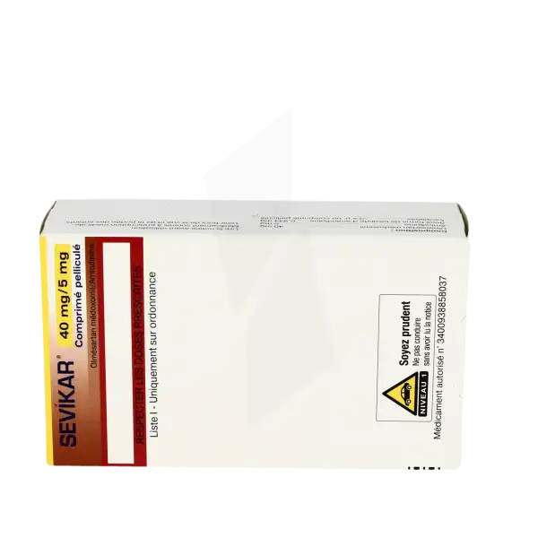 Sevikar 40 Mg/5 Mg, Comprimé Pelliculé