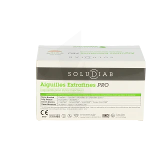 Soludiab Extrafine Pro Aiguille 32gx4mm B/100