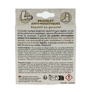 Pharmavoyage Bracelet Anti-moustiques Ivoire