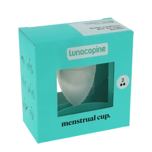 Lunacopine Coupelle Menstruelle Transparente T2 B/1