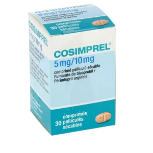 Cosimprel 5 Mg/10 Mg Comprimé Pelliculé Sécable