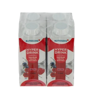 Nutrisens Hyperdrink 2kcal Nutriment Fruits Rouges 4briques/200ml