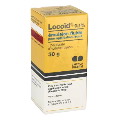 Locoid 0,1 %, émulsion Fluide Pour Application Locale à CHAMPAGNOLE