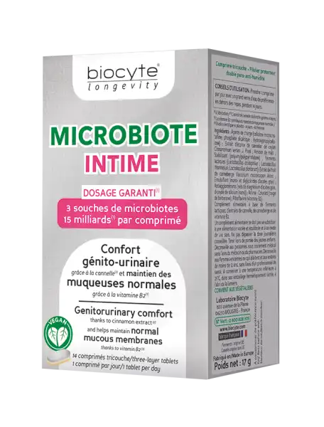 Biocyte Microbiote Intime Comprimés B/14