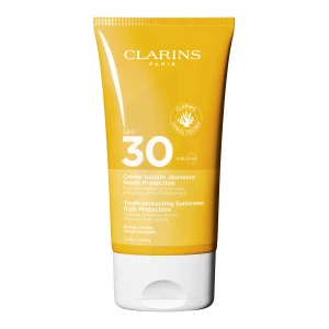 Clarins Suncare Crème Solaire Jeunesse Haute Protection Spf30 Protection Solaire Corps Uva/uvb 30 150ml