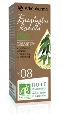 Arkopharma Huile Essentielle Bio N°8 Eucalyptus Radiata Fl/10ml à Saint-Avold