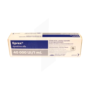 Eprex 40 000 Ui/ml, Solution Injectable En Seringue Préremplie