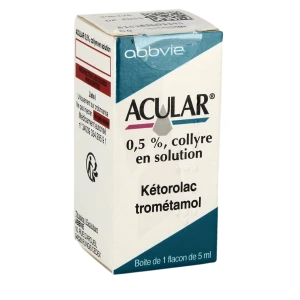 Acular 0,5 %, Collyre En Solution