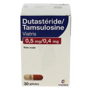 Dutasteride/tamsulosine Viatris 0,5 Mg/0,4 Mg, Gélule