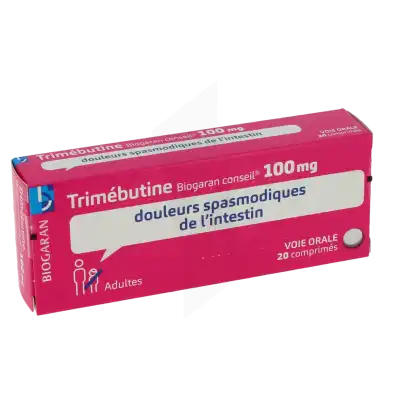 Trimebutine Biogaran Conseil 100 Mg, Comprimé à YZEURE